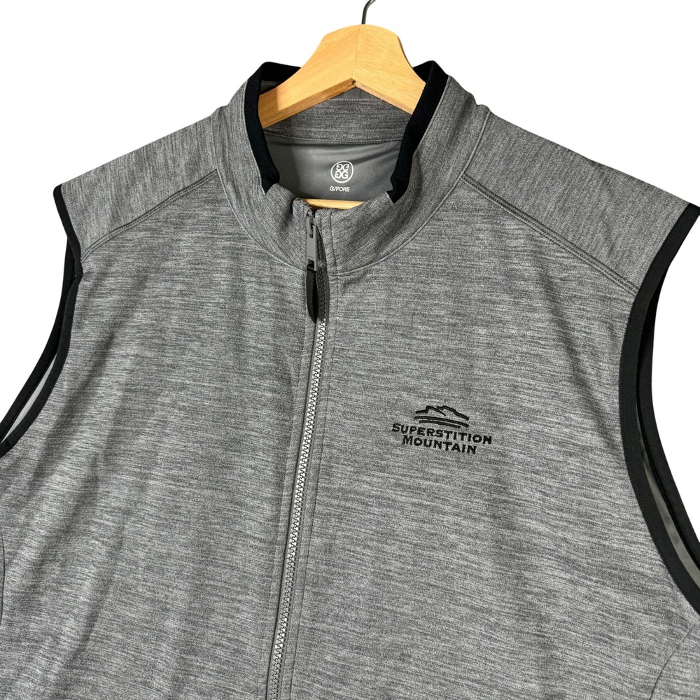 G/FORE Mens XXL Superstition Mountain Mid Mountain Hybrid Golf Vest Grey Heather